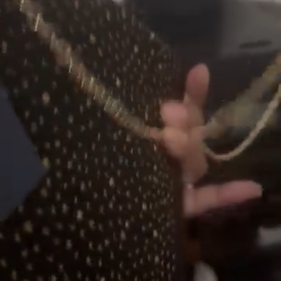 Black Velvet Crossbody Clutch - Picture 4 of 6